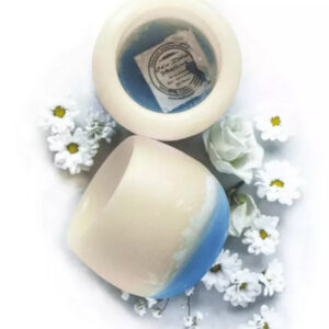 Candil de Lino Blanco