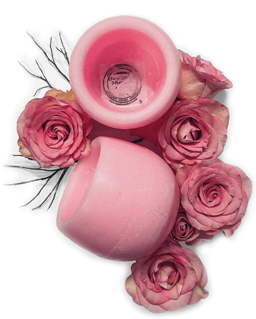 candiles_duftwachs_rose_1-1.jpg Vela aromática artesanal sin llama – Rosas románticas | Candiles Mallorca - Imagen 1