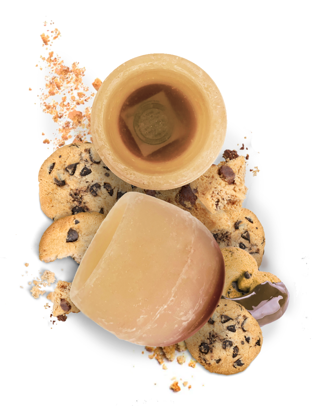 Candiles-Duftwachs_Cookies Vela aromática artesanal sin llama – Cookies - Imagen 1